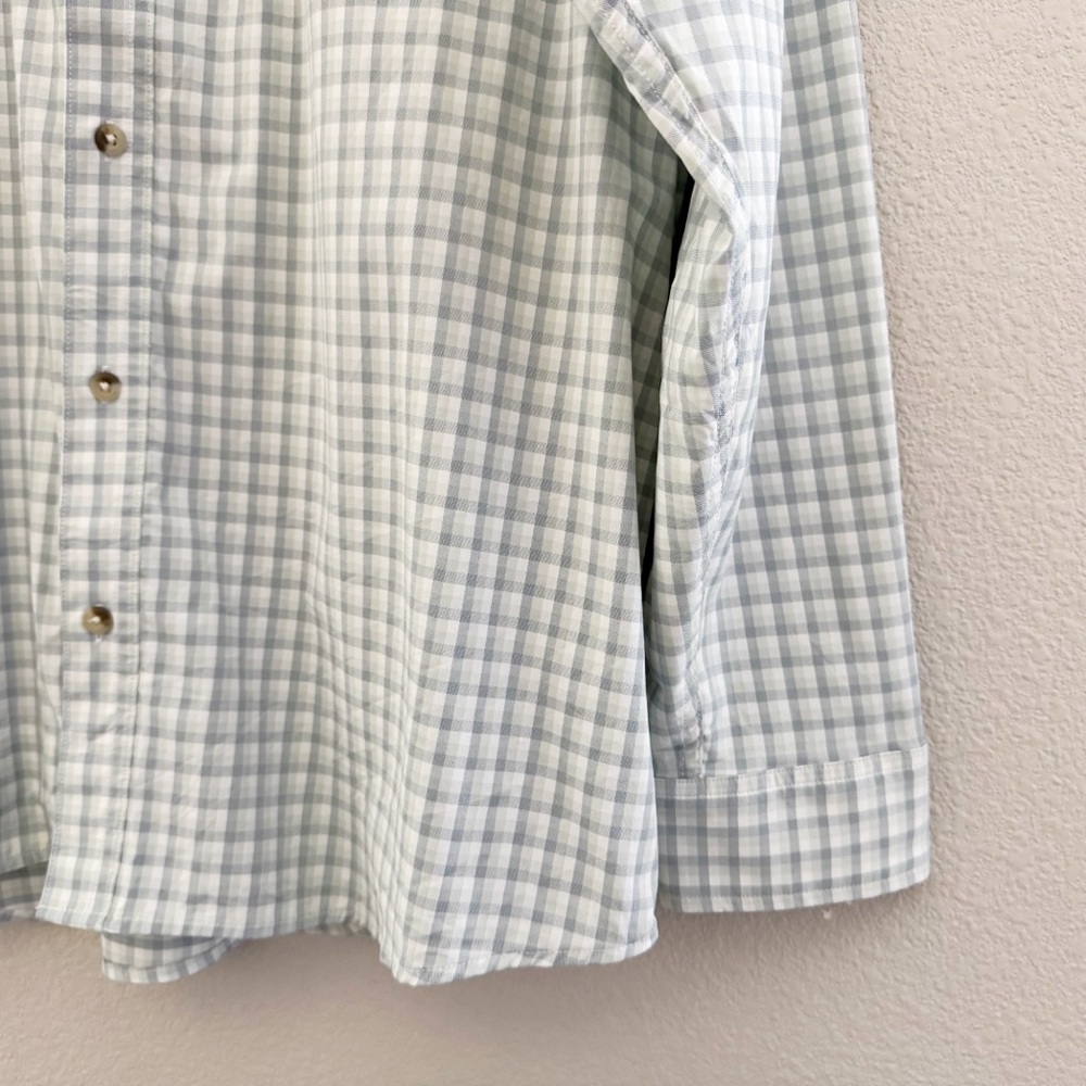 Poncho Original Shirt Mens Large Plaid Outdoor Fishing Utility Casual Technical - Picture 9 of 13
